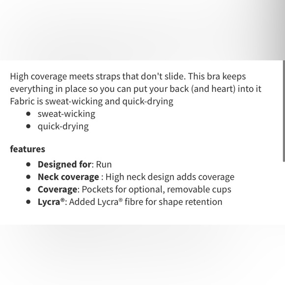 Lululemon Strong at Heart Bra - Size 4 - Picture 13 of 14